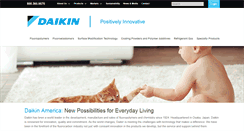Desktop Screenshot of daikin-america.com